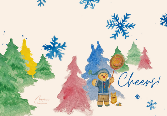 Gingerbread Cheer! Holiday Greeting Card