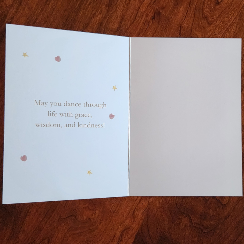 Dance through Life! Birthday Day Greeting Card