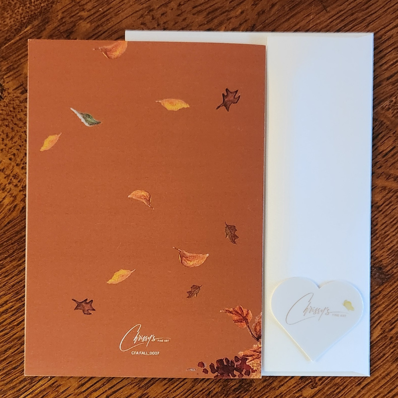 Thanksgiving Day Cheer! Fall Brilliance l Thanksgiving Greeting Card