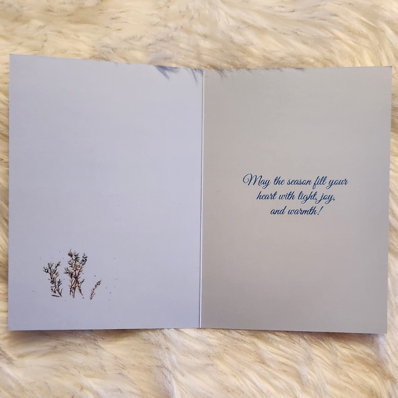 Warmest Wishes! Holiday Greeting Card