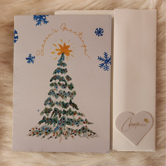 A Tree of Light! Holiday Greeting Card