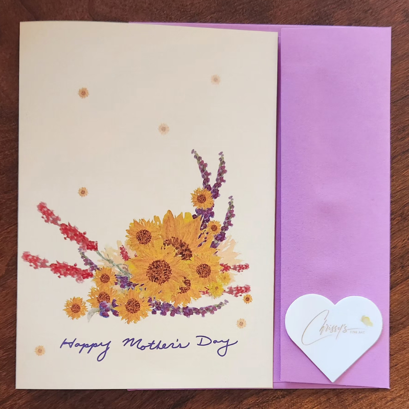 Sunflower Abundance! (Wife) Mother's Day Greeting Card