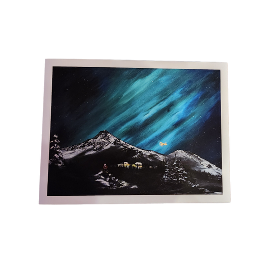 Brilliance in the Night Sky! Print 8 in x 10.5 in