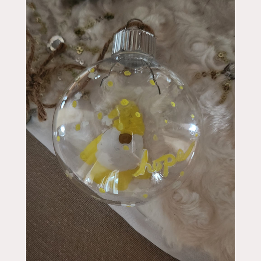 Daisy Gnome "Hope" Disc Ornament!