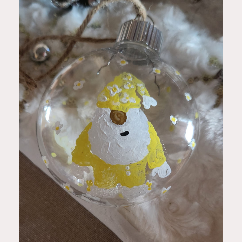 Daisy Gnome "Hope" Disc Ornament!