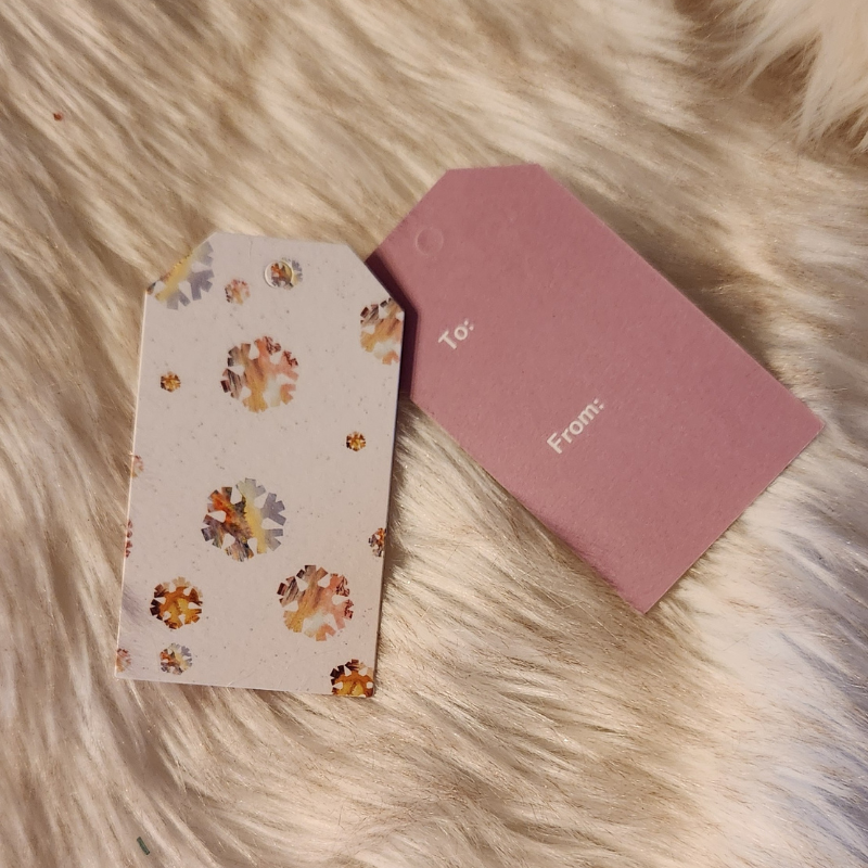 Dancing Snowflakes! Gift Tag Pack of 3