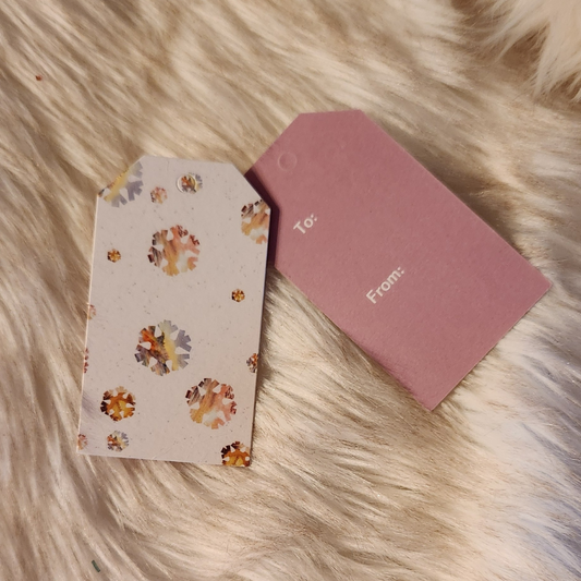 Dancing Snowflakes! Gift Tag Pack of 3