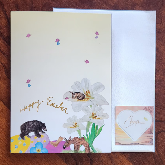 Easter Joy in Alaska! Greeting Card