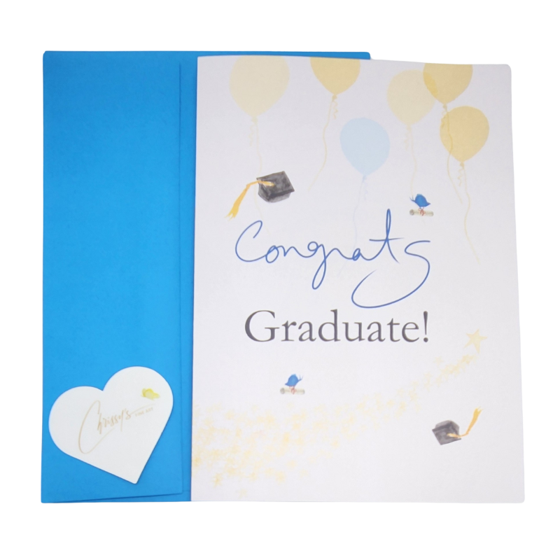 Congrats! Keep Achieving Greatness! Graduation Greeting Card