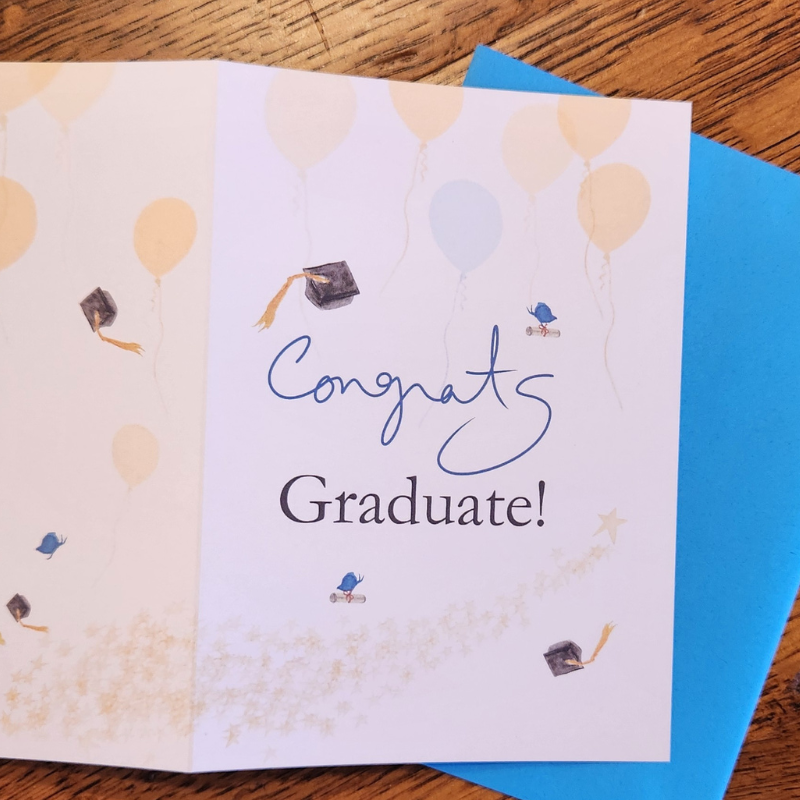 Congrats! Keep Achieving Greatness! Graduation Greeting Card