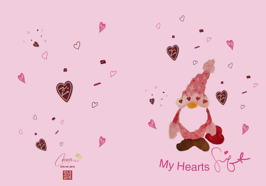 My Hearts Gift Friendship Version! Valentine's Day Greeting Card