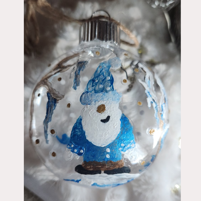 Frosty Gnome Hope Disc Ornament!