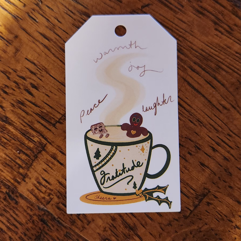 Sweet Gratitude! Holiday Gift Tag Package 3 Count