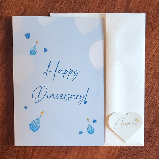 Happy Diaversary! Type 1 Diabetes Greeting Card