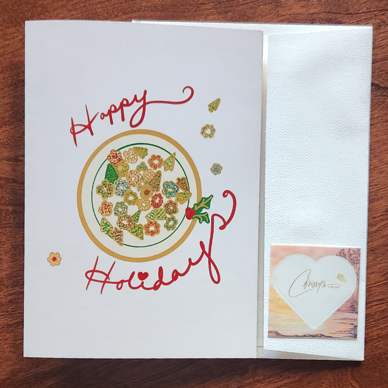 Holiday Cookies! Greeting Card