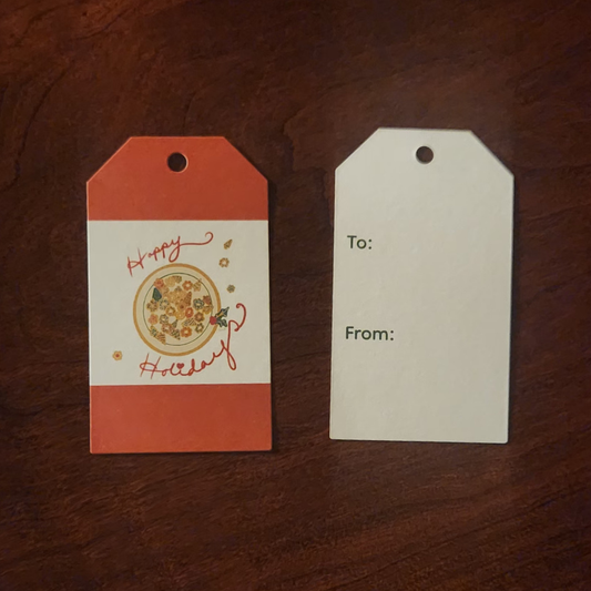 Holiday Cookies! Holiday Gift Tag Package 3 Count