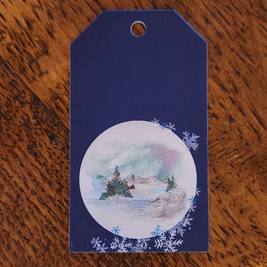 Holiday Wishes! Holiday Gift Tag Package 3 Count