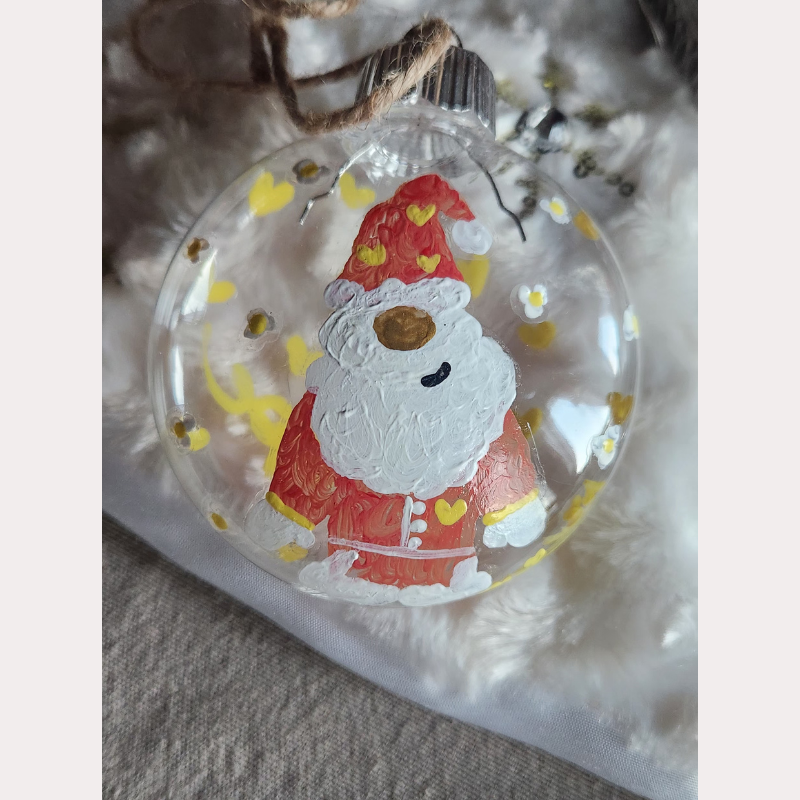 I Heart YOU Gnome Hope Disc Ornament!