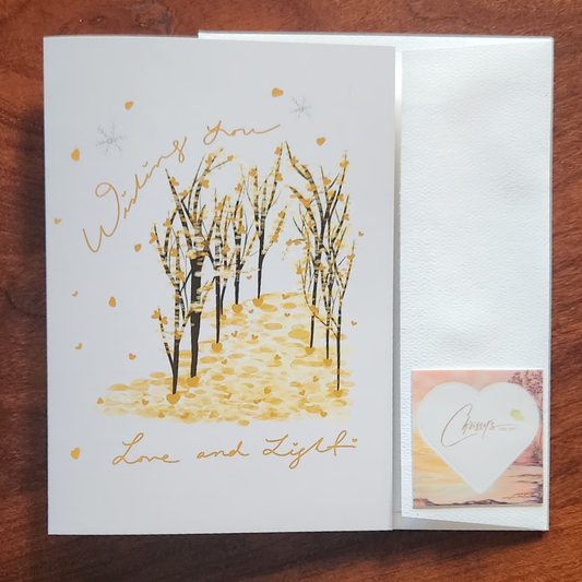 Love and Light! Greeting Card
