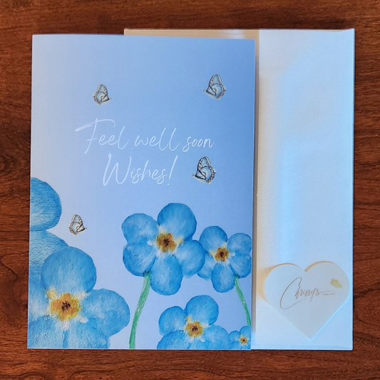 Swaying in the Wind! Get Well Soon Greeting Card