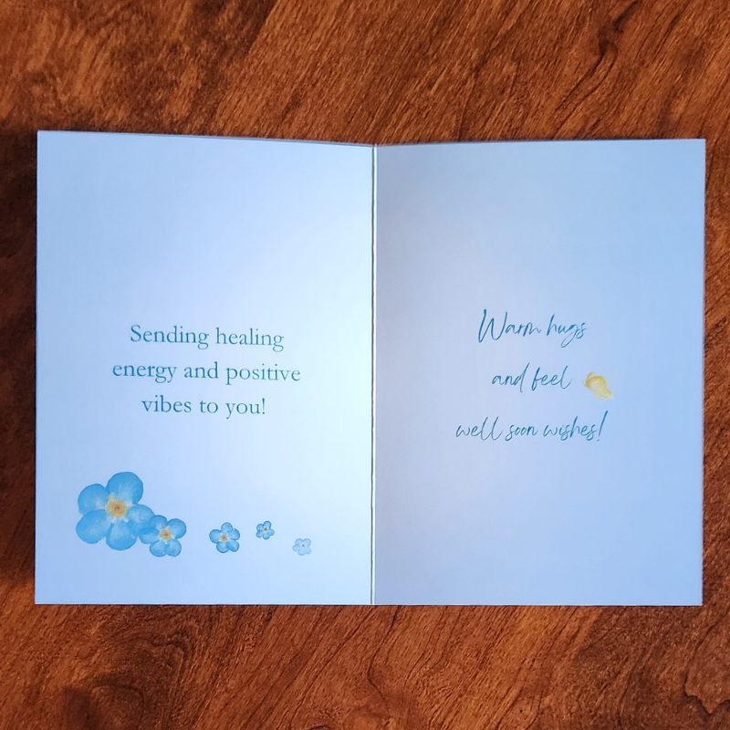 Swaying in the Wind! Get Well Soon Greeting Card