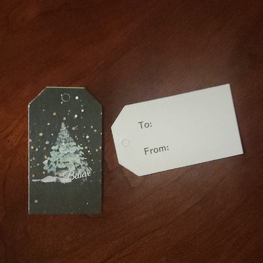 Winter Spruce! Holiday Gift Tag Package 3 Count