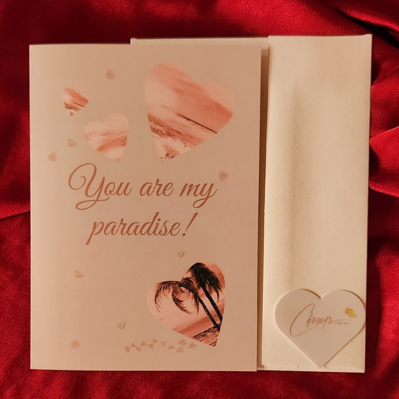 You are my paradise! Valentine's Day Greeting Card