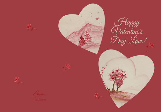Happy Valentine's Day Love! Valentine's Day Greeting Card